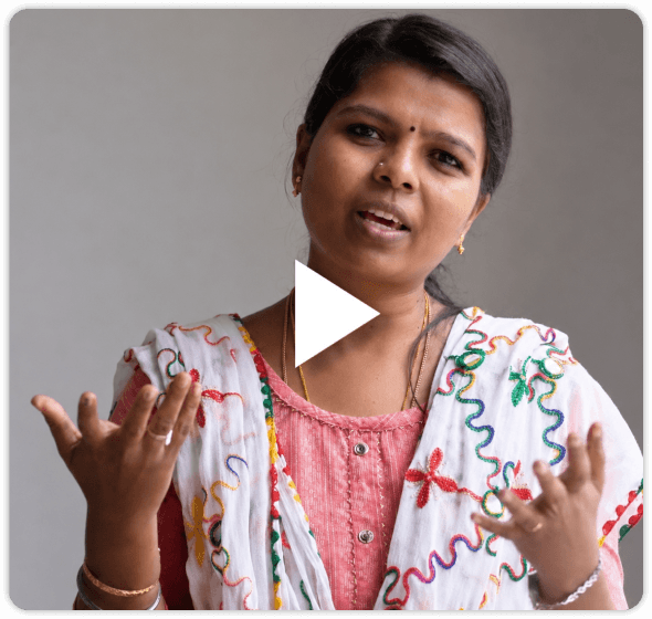 Ms. Nithya speaking about Eduzo